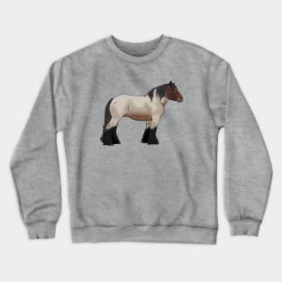 Ardennes draft horse red roan Crewneck Sweatshirt